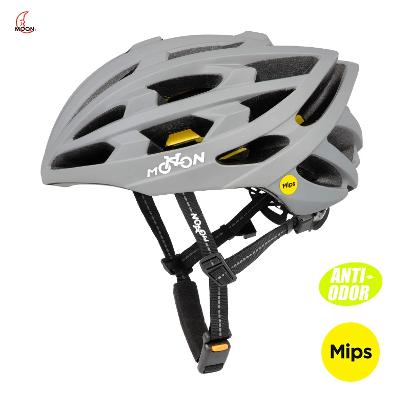 MOON Mips-Safety System Cycling Helmet for Men Women, Anti-Odor Sweat-Free Bike Racing Helmet, Adjustable Inmold Ultralight MTB