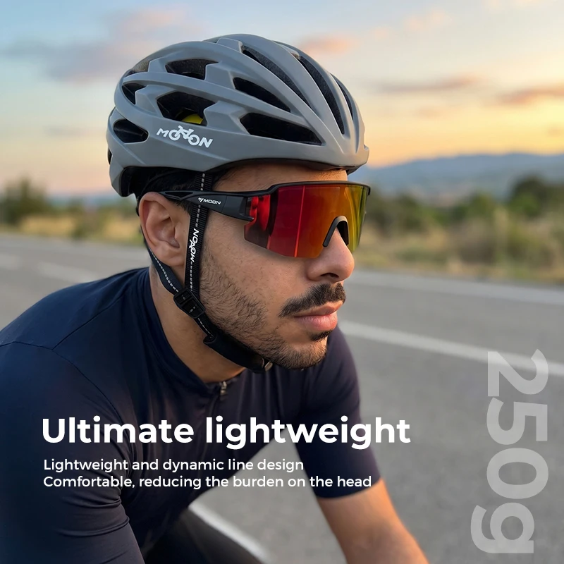MOON Mips-Safety System Cycling Helmet for Men Women, Anti-Odor Sweat-Free Bike Racing Helmet, Adjustable Inmold Ultralight MTB