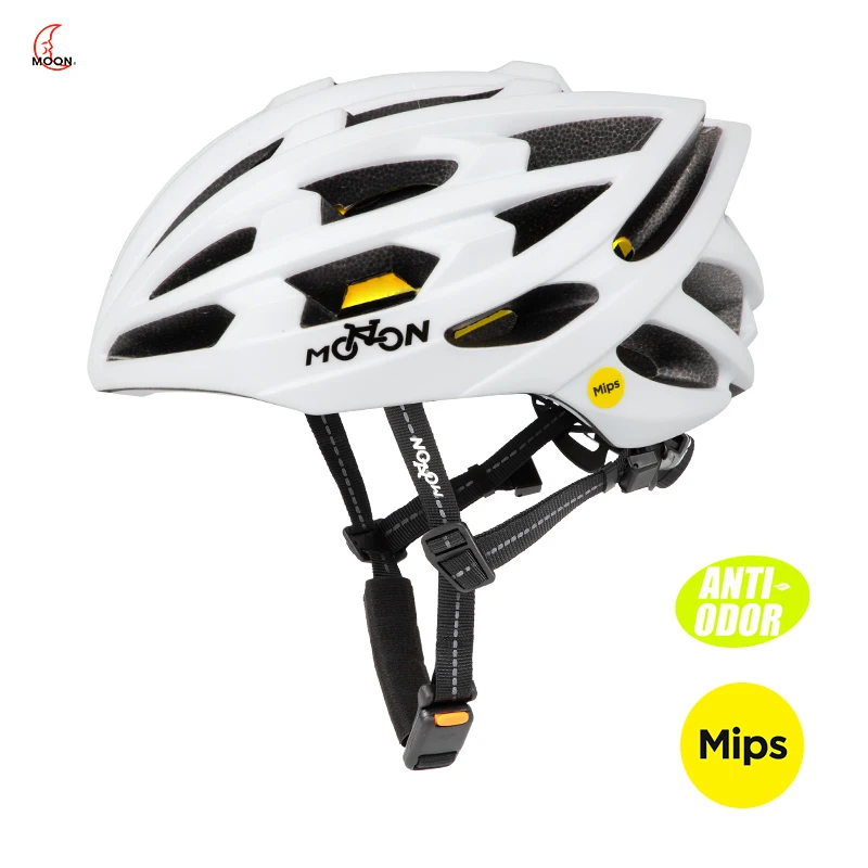 MOON Mips-Safety System Cycling Helmet for Men Women, Anti-Odor Sweat-Free Bike Racing Helmet, Adjustable Inmold Ultralight MTB