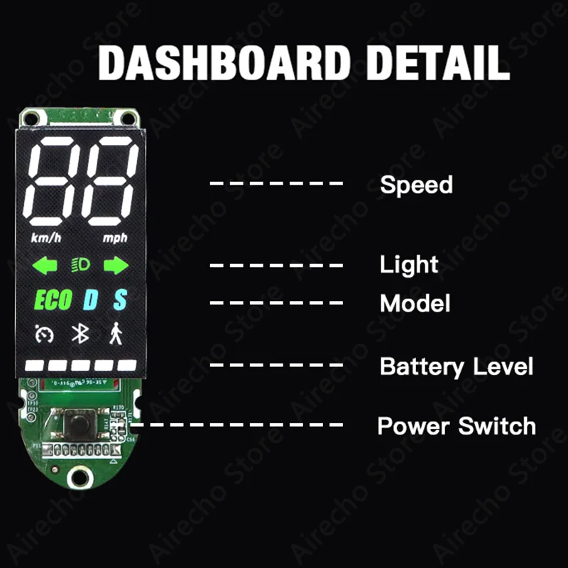 Customized Dashboard LED Display Bluetooth Board Motherboard For Ninebot by Segway Max G2 G2D G2E G65 Electric Scooter Parts