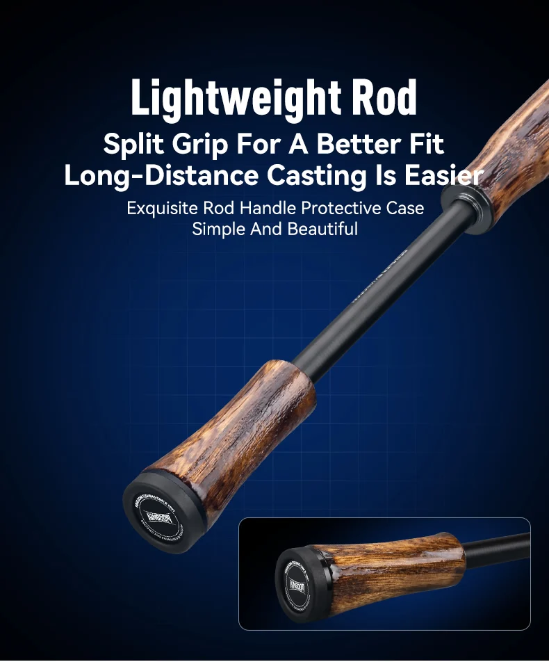 Kingdom New Kingpro2 Series Fishing Rods 1.8m 1.98m 2.1m M ML L Power MF Action Spinning Casting Carbon Lure Rod 2 Sections Rod