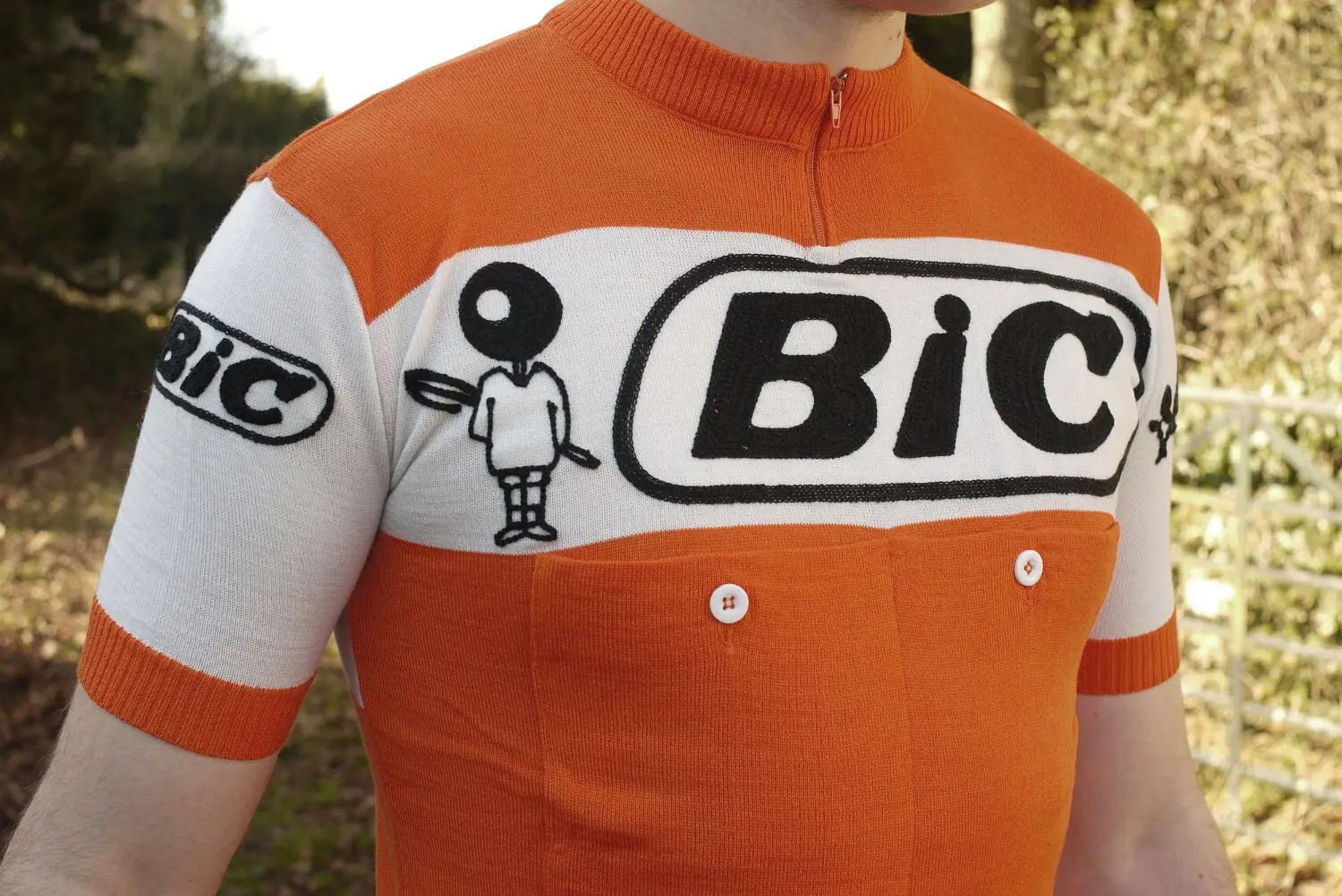 Classics Retro Merino Wool Cycling Jersey