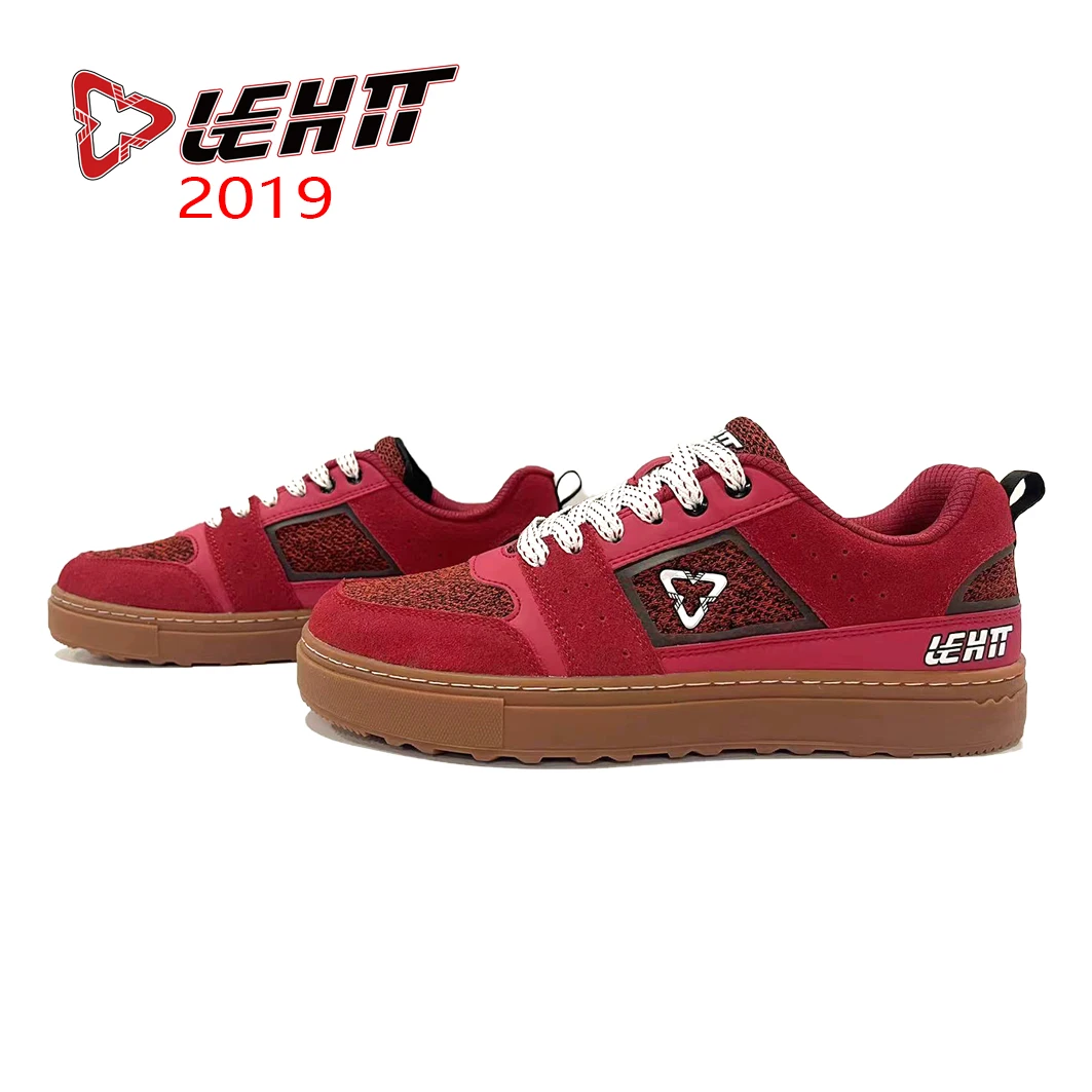 LEHTF 3D Downhill Bicycle Mountain Bike Cycling Shoes Men's Skateboarding Training Shoes Wear Resistant Unlocking Cycling Shoes
