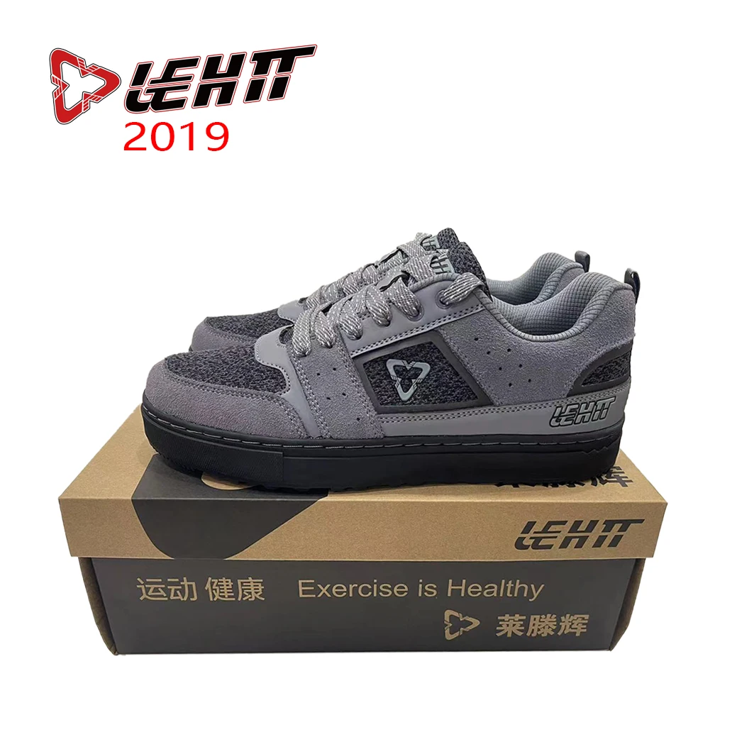 LEHTF 3D Downhill Bicycle Mountain Bike Cycling Shoes Men's Skateboarding Training Shoes Wear Resistant Unlocking Cycling Shoes