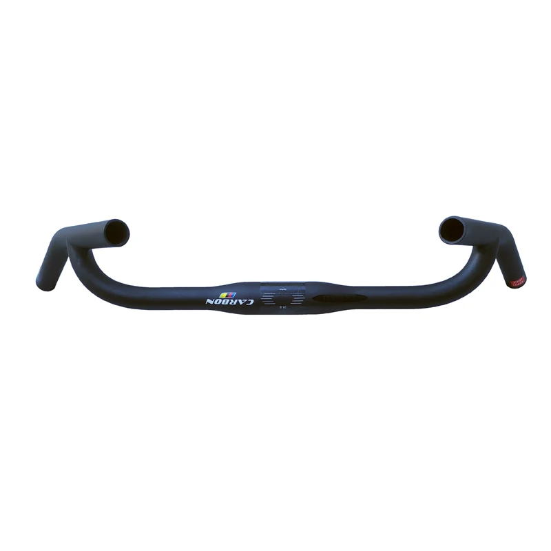 ZNIINO New Carbon Gravel H Handlebar Big Flare Bar Cycle Cross Road MTB Bike Handlebars Carbon Fiber Travelling Bicycle