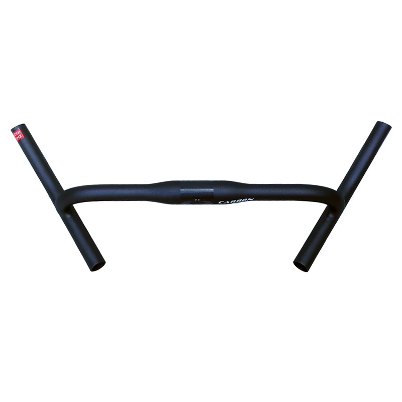 ZNIINO New Carbon Gravel H Handlebar Big Flare Bar Cycle Cross Road MTB Bike Handlebars Carbon Fiber Travelling Bicycle