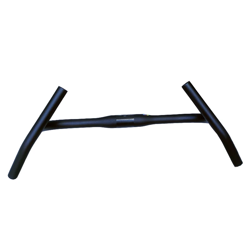ZNIINO New Carbon Gravel H Handlebar Big Flare Bar Cycle Cross Road MTB Bike Handlebars Carbon Fiber Travelling Bicycle