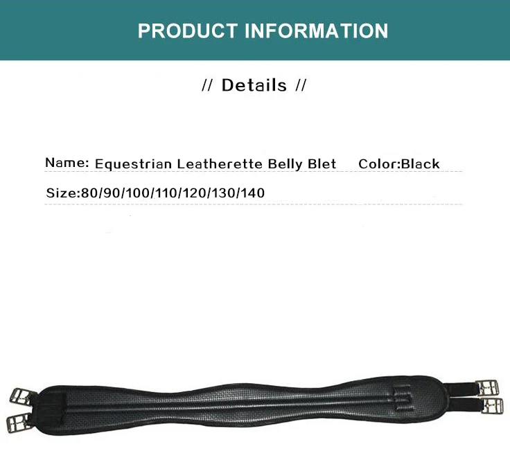 New Equestrian Girth Horse Riding Equipment Hight Quality Horse Belly Belt Matching the Horse Saddle and Bridle