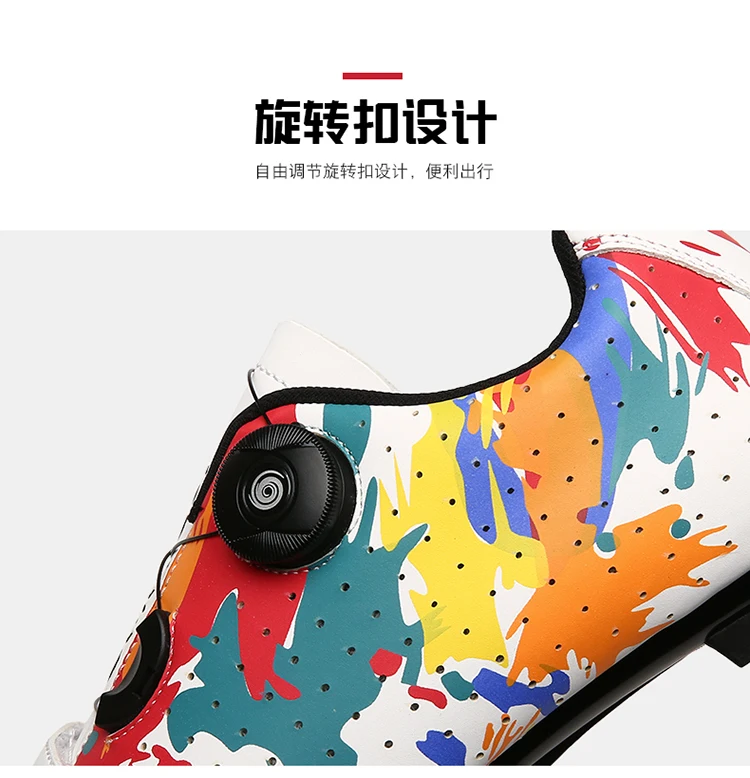 2023 MTB Cycling Shoes Men Mountain Footwear Racing Road Bicycle Flat Clit Sneaker Cleat Women Dirt Speed Route Bike Biking Spd