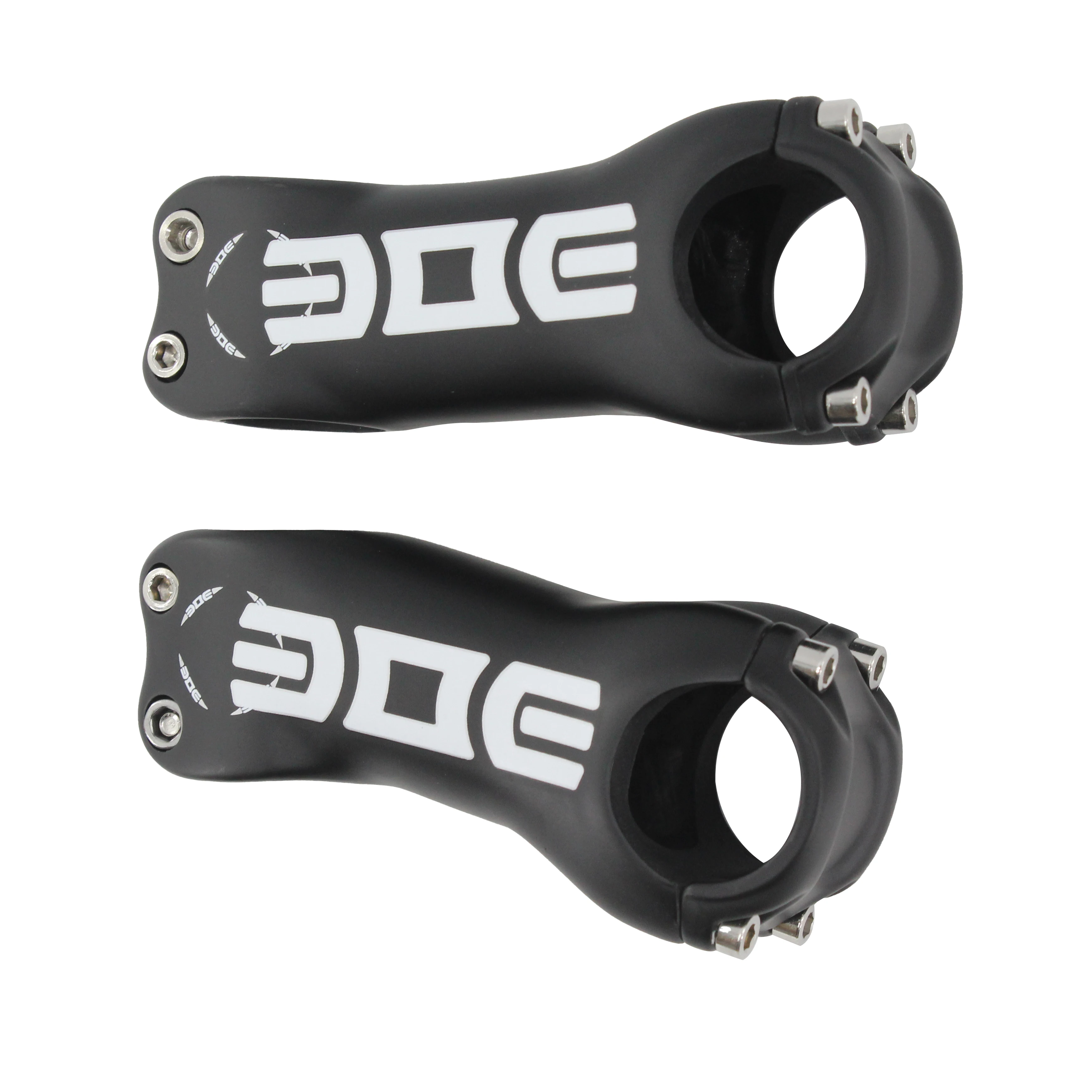 Newest Road Mountain Bike UD Full Carbon Fibre Stem Carbon Bicycle Stem 6&17 Angle Degrees MTB Parts 31.8*80-130mm