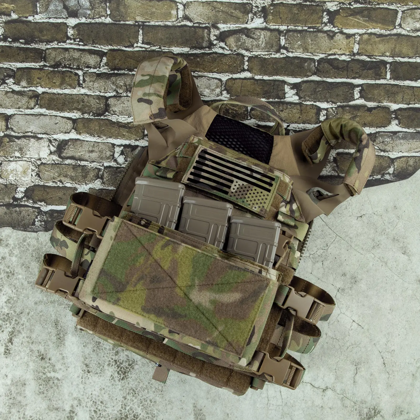 KRYDEX Spiritus Style Tactical MK3 MK4 Micro Fight Chassis Front Panel For Chest Rig JPC LV119 Plate Carrier Vest Accessories