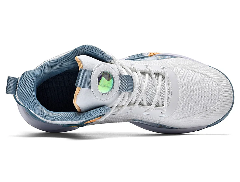 Summer Men Breathable Mesh Basketball Shoes High Top Sneakers Training Sport Shoes Big Size 47 48 Dropshipping