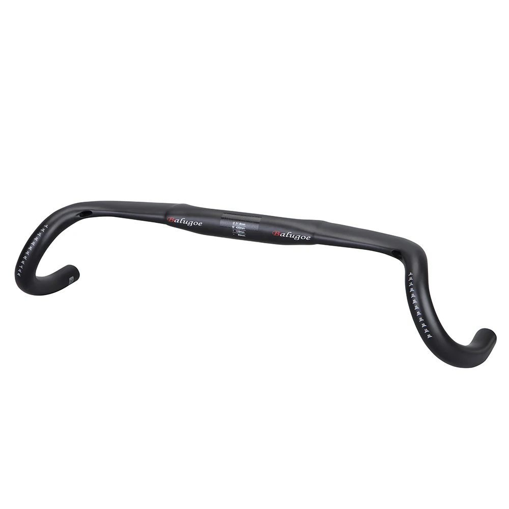 2022 New Carbon Gravel Handlebar Big Flare Bar Cyclocross Road Bike Handlebar 400/420/440mm Carbon Bicycle Handlebars 25 Degree