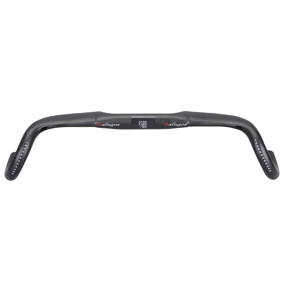 2022 New Carbon Gravel Handlebar Big Flare Bar Cyclocross Road Bike Handlebar 400/420/440mm Carbon Bicycle Handlebars 25 Degree