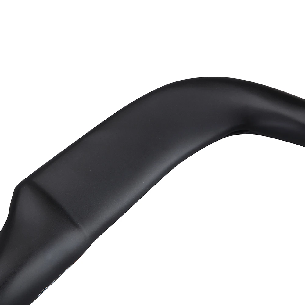 2022 New Carbon Gravel Handlebar Big Flare Bar Cyclocross Road Bike Handlebar 400/420/440mm Carbon Bicycle Handlebars 25 Degree