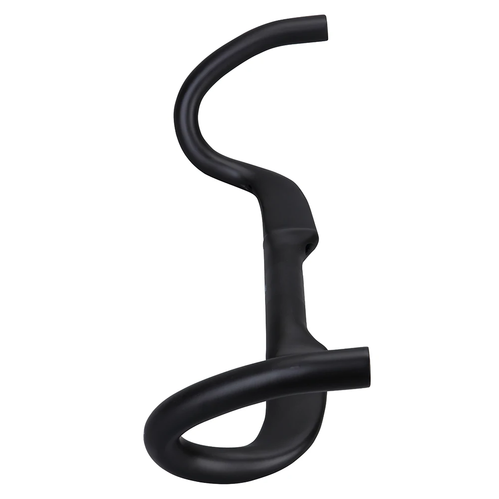 2022 New Carbon Gravel Handlebar Big Flare Bar Cyclocross Road Bike Handlebar 400/420/440mm Carbon Bicycle Handlebars 25 Degree