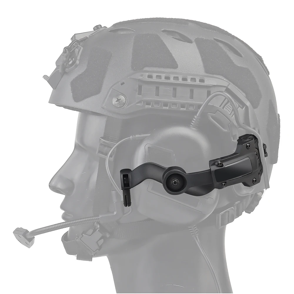 GEN 5 Tactical Headset Militar Hunting Shooting Noise Cancelling Headphones for FAST Helmet OPS Wendy Sport Arc Headset