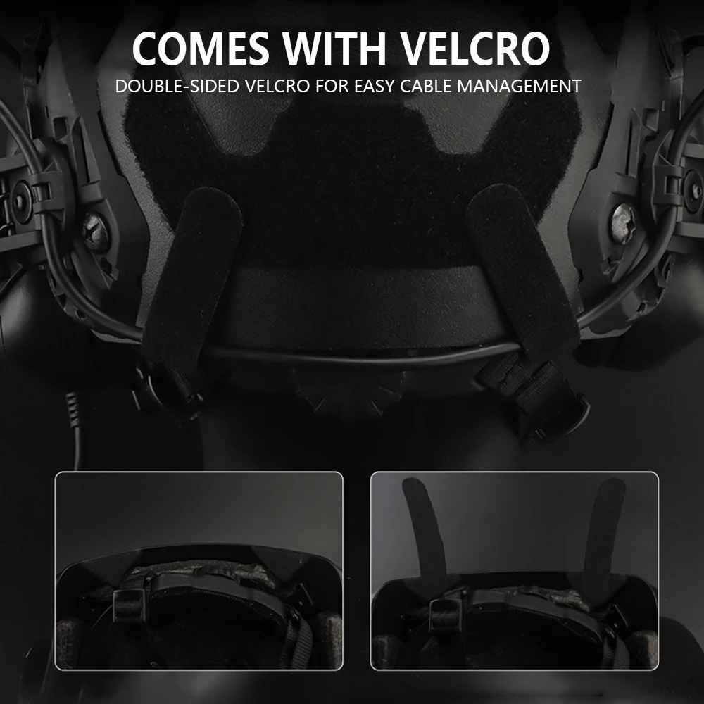 GEN 5 Tactical Headset Militar Hunting Shooting Noise Cancelling Headphones for FAST Helmet OPS Wendy Sport Arc Headset