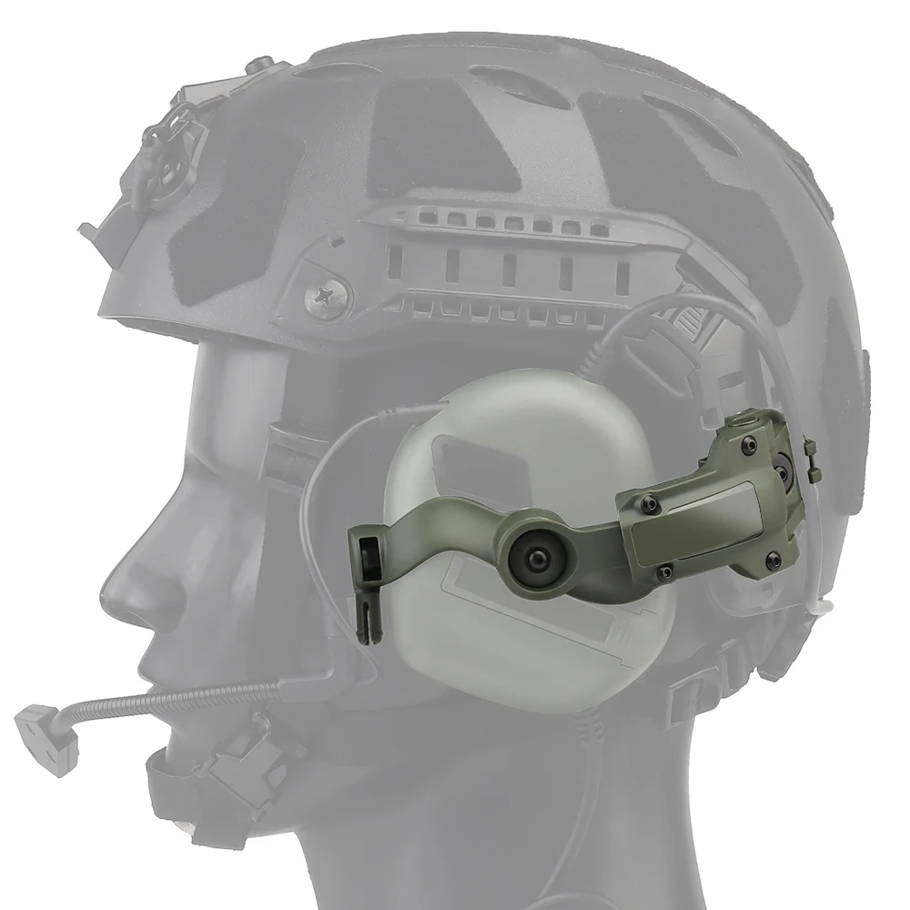 GEN 5 Tactical Headset Militar Hunting Shooting Noise Cancelling Headphones for FAST Helmet OPS Wendy Sport Arc Headset