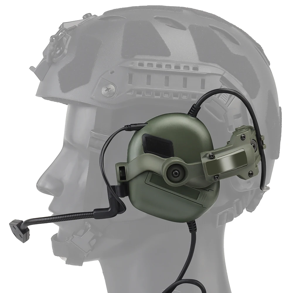 GEN 5 Tactical Headset Militar Hunting Shooting Noise Cancelling Headphones for FAST Helmet OPS Wendy Sport Arc Headset