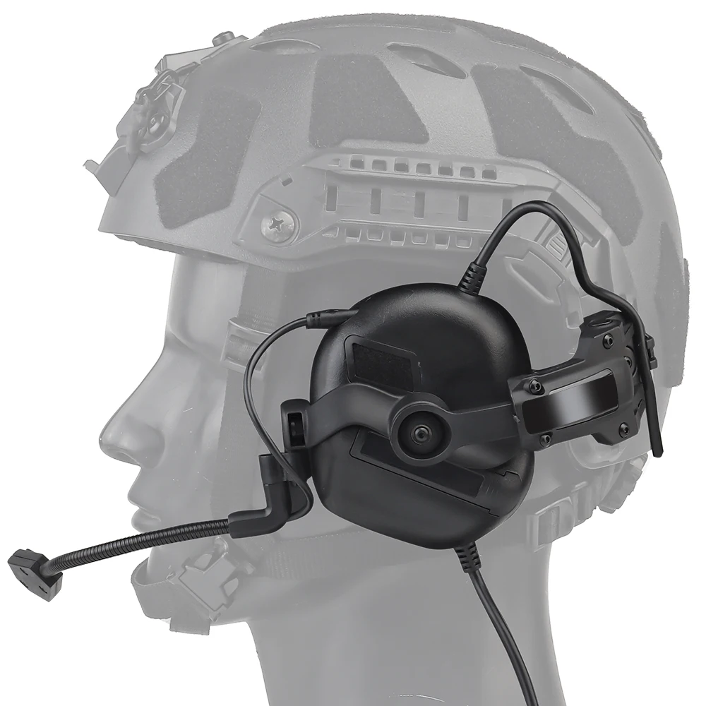 GEN 5 Tactical Headset Militar Hunting Shooting Noise Cancelling Headphones for FAST Helmet OPS Wendy Sport Arc Headset