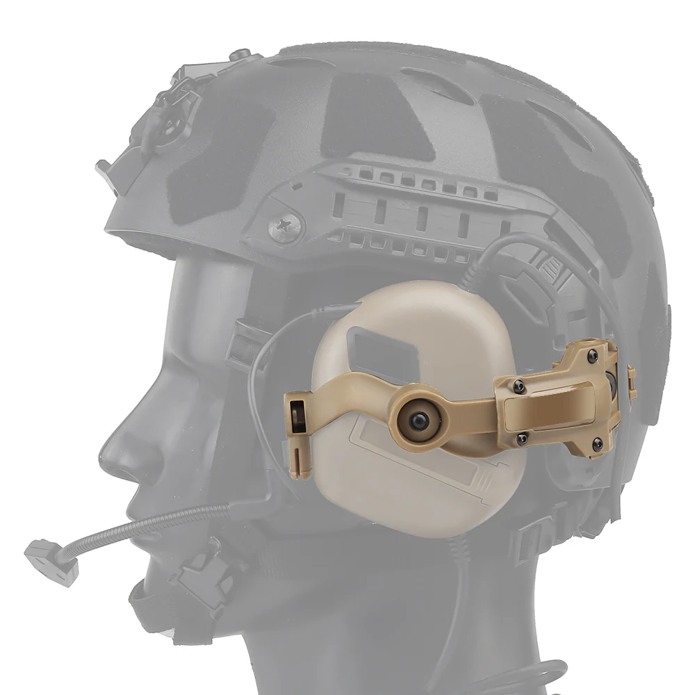 GEN 5 Tactical Headset Militar Hunting Shooting Noise Cancelling Headphones for FAST Helmet OPS Wendy Sport Arc Headset