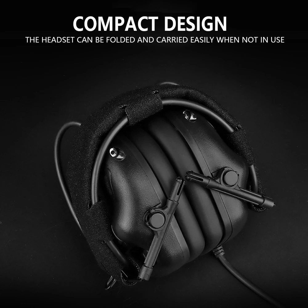 GEN 5 Tactical Headset Militar Hunting Shooting Noise Cancelling Headphones for FAST Helmet OPS Wendy Sport Arc Headset
