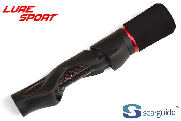 SEAGUIDE 2pcs SCXSS16 17 Spinning Reel Seat LN Nut Carbon Tube EVA Cap Rod Building Component Reel Seat Repair DIY Accessory