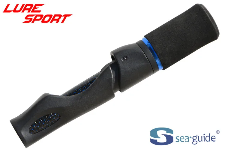SEAGUIDE 2pcs SCXSS16 17 Spinning Reel Seat LN Nut Carbon Tube EVA Cap Rod Building Component Reel Seat Repair DIY Accessory