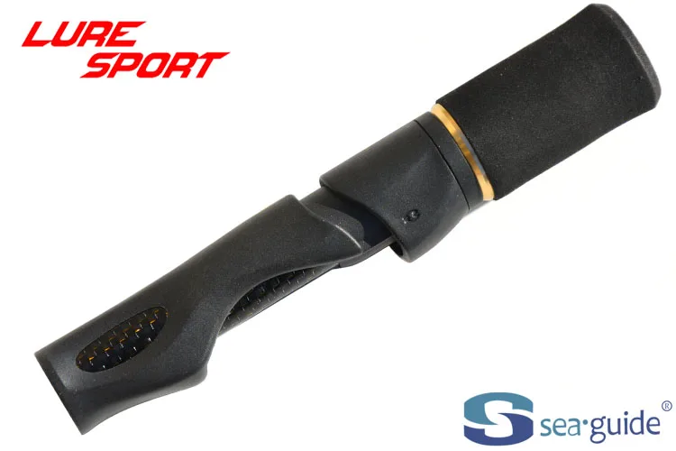 SEAGUIDE 2pcs SCXSS16 17 Spinning Reel Seat LN Nut Carbon Tube EVA Cap Rod Building Component Reel Seat Repair DIY Accessory