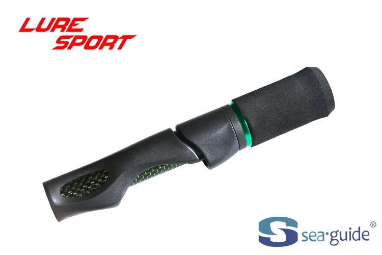 SEAGUIDE 2pcs SCXSS16 17 Spinning Reel Seat LN Nut Carbon Tube EVA Cap Rod Building Component Reel Seat Repair DIY Accessory