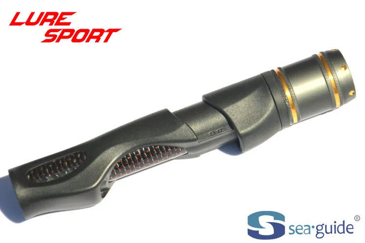 SEAGUIDE 2pcs SCXSS16 17 Spinning Reel Seat LN Nut Carbon Tube EVA Cap Rod Building Component Reel Seat Repair DIY Accessory