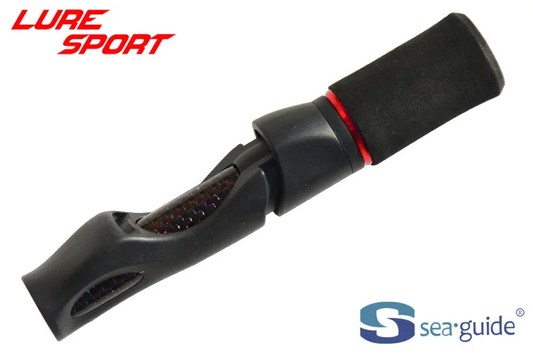 SEAGUIDE 2pcs SCXSS16 17 Spinning Reel Seat LN Nut Carbon Tube EVA Cap Rod Building Component Reel Seat Repair DIY Accessory