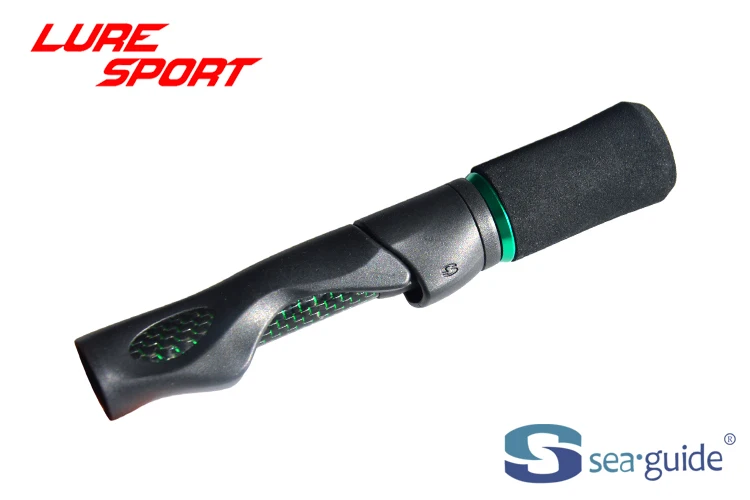 SEAGUIDE 2pcs SCXSS16 17 Spinning Reel Seat LN Nut Carbon Tube EVA Cap Rod Building Component Reel Seat Repair DIY Accessory