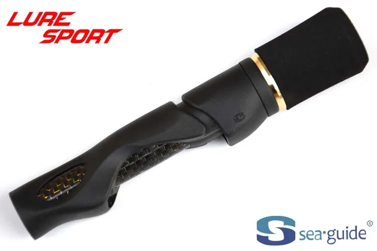 SEAGUIDE 2pcs SCXSS16 17 Spinning Reel Seat LN Nut Carbon Tube EVA Cap Rod Building Component Reel Seat Repair DIY Accessory