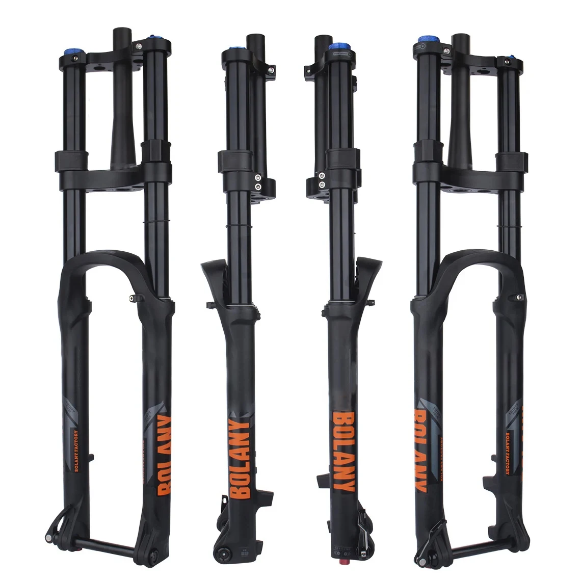 BOLANY Dual-Shoulder Air Fork 27.5/29" MTB 180mm Travel 34mm Stanchion 15*110mm BOOST Thru-Axle A-Post Disc Brake XC/AM/DH