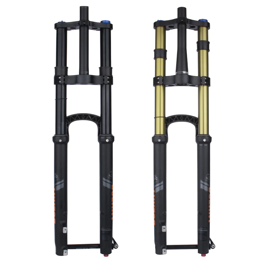 BOLANY Dual-Shoulder Air Fork 27.5/29" MTB 180mm Travel 34mm Stanchion 15*110mm BOOST Thru-Axle A-Post Disc Brake XC/AM/DH