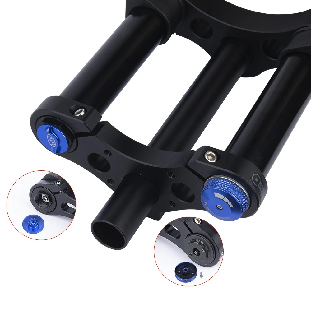 BOLANY Dual-Shoulder Air Fork 27.5/29" MTB 180mm Travel 34mm Stanchion 15*110mm BOOST Thru-Axle A-Post Disc Brake XC/AM/DH