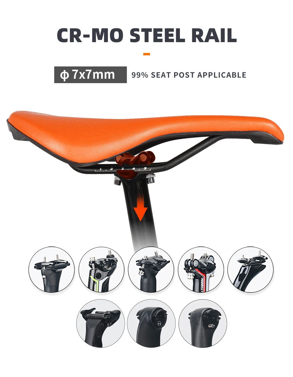 TOSEEK EVA Ultralight Breathable Comfortable Seat Cushion Bike Racing Saddle Bicycle Seat MTB Road Bike Saddle Parts Components