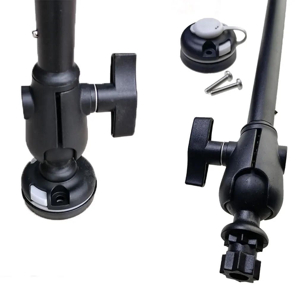 Aluminum Fishing Finder Mount GPS Transducer Bracket Arm Mounting System