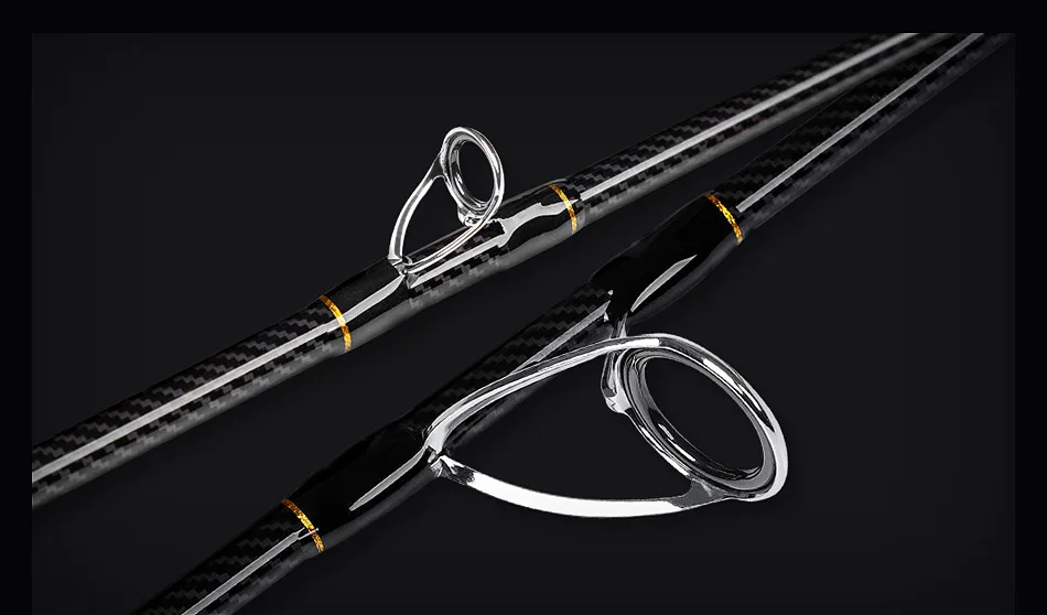 Noeby Full Solid Slow Jigging Fishing Rod 1.83m 1.96m M ML High Sensitivity Spinning Baitcast 2 Section Saltwater Fishing Rods
