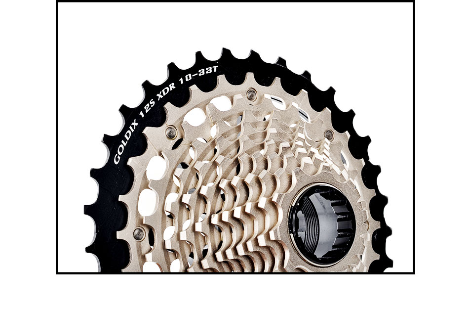 GOLDIX 12s road xdr cassette 10-28T 10-33T 10-36t k7 steel cnc lightweight gear for electronic shifting r9270 r8170 red
