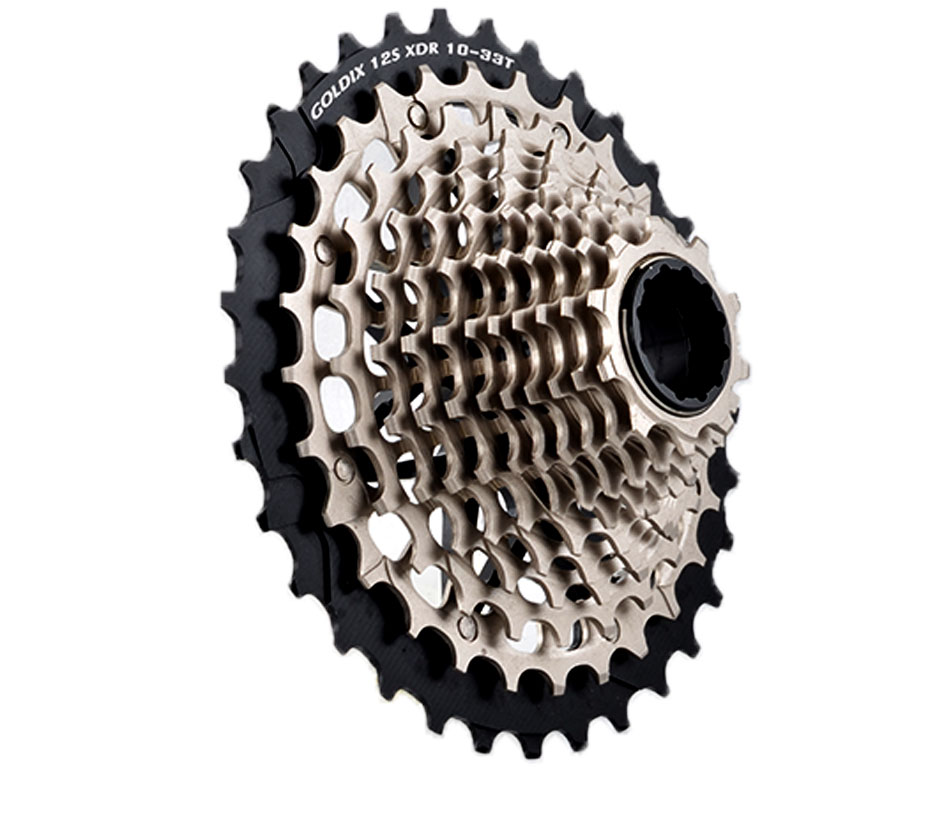 GOLDIX 12s road xdr cassette 10-28T 10-33T 10-36t k7 steel cnc lightweight gear for electronic shifting r9270 r8170 red