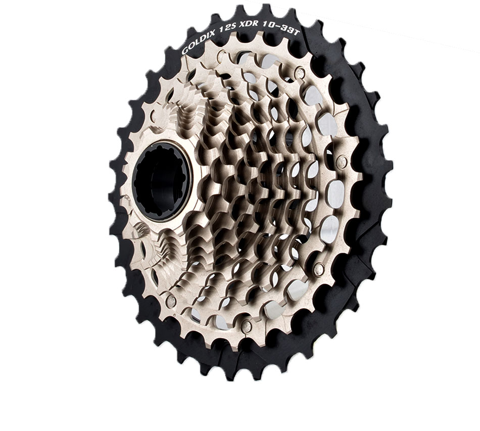 GOLDIX 12s road xdr cassette 10-28T 10-33T 10-36t k7 steel cnc lightweight gear for electronic shifting r9270 r8170 red