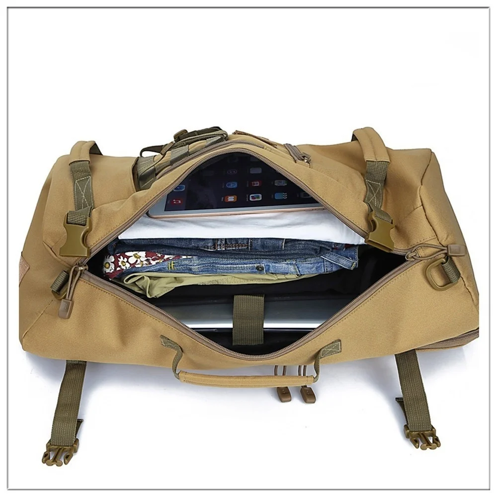 50L Tactical Military Backpack Male Outdoor Army 3p Trekking Rucksack Travel Hiking Men Camping Hunting Backpack Molle Assault