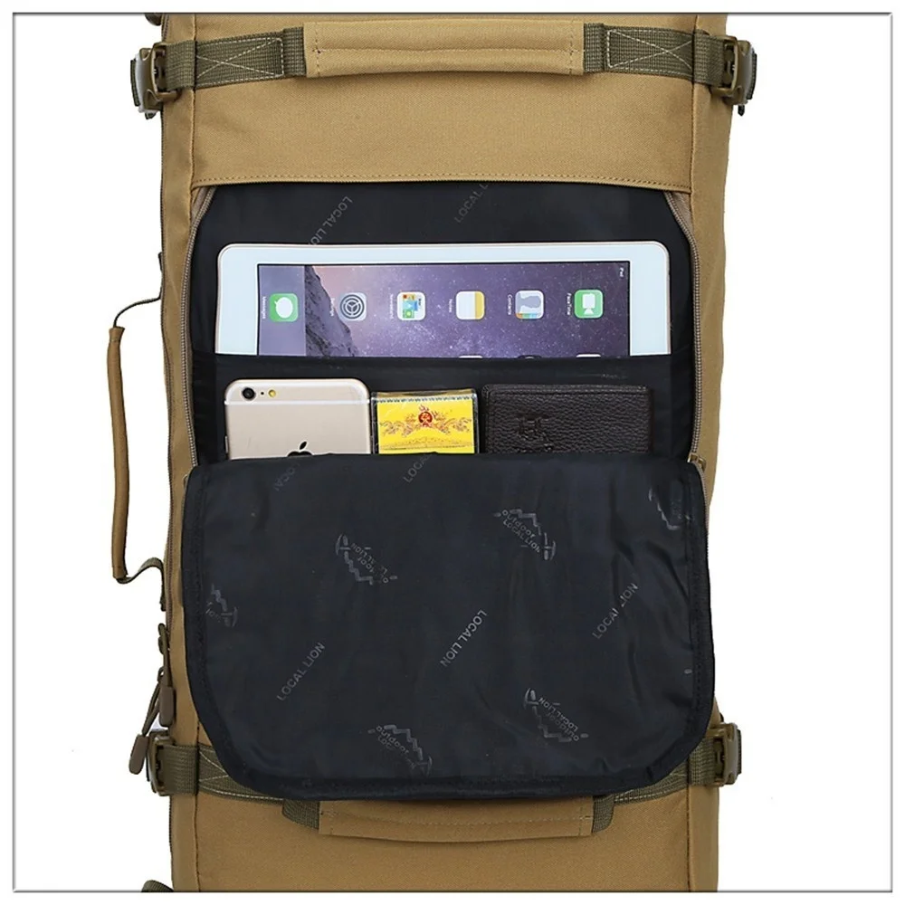 50L Tactical Military Backpack Male Outdoor Army 3p Trekking Rucksack Travel Hiking Men Camping Hunting Backpack Molle Assault