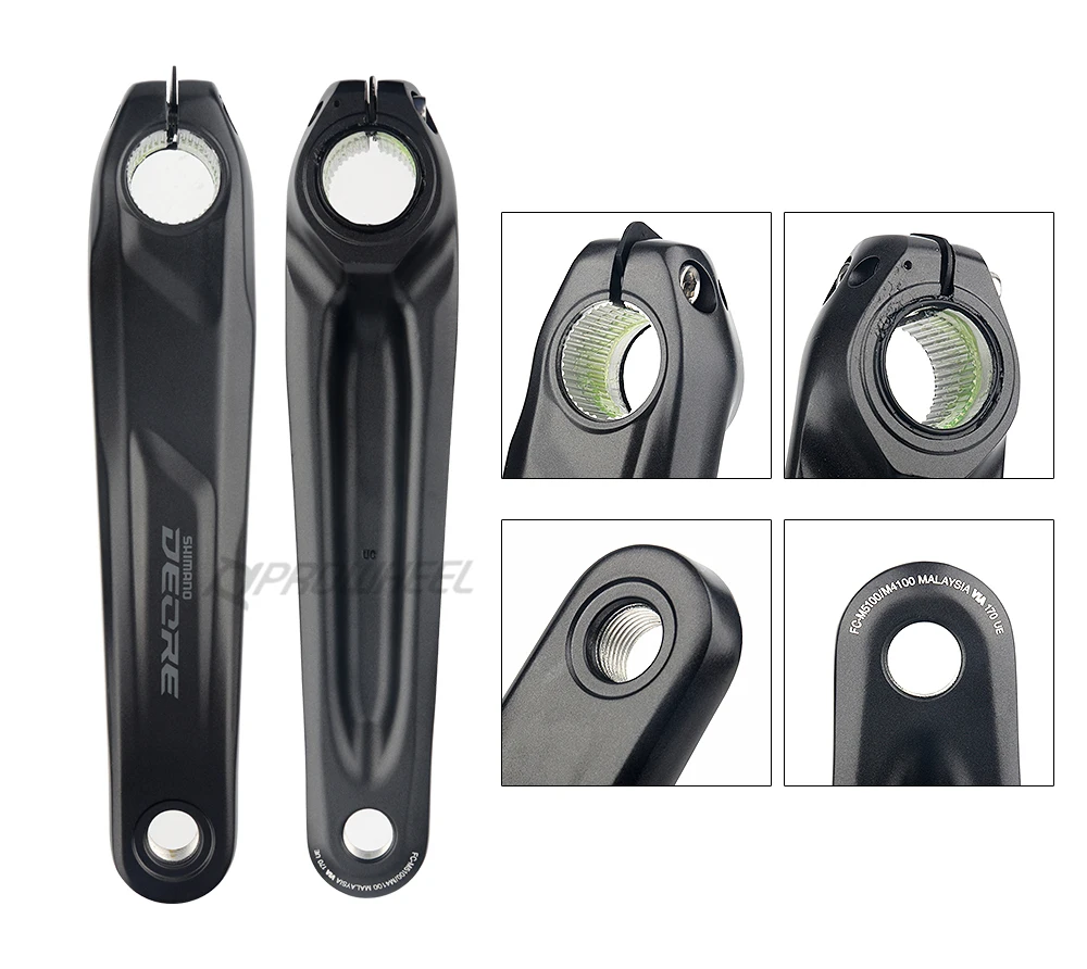 Shimano Deore M5100 Crankset 10/11S Mountain Bike Bicycle Crankset  FC-M5100 170/175mm Cranksets Bottom Bracket BB52 M500 M501