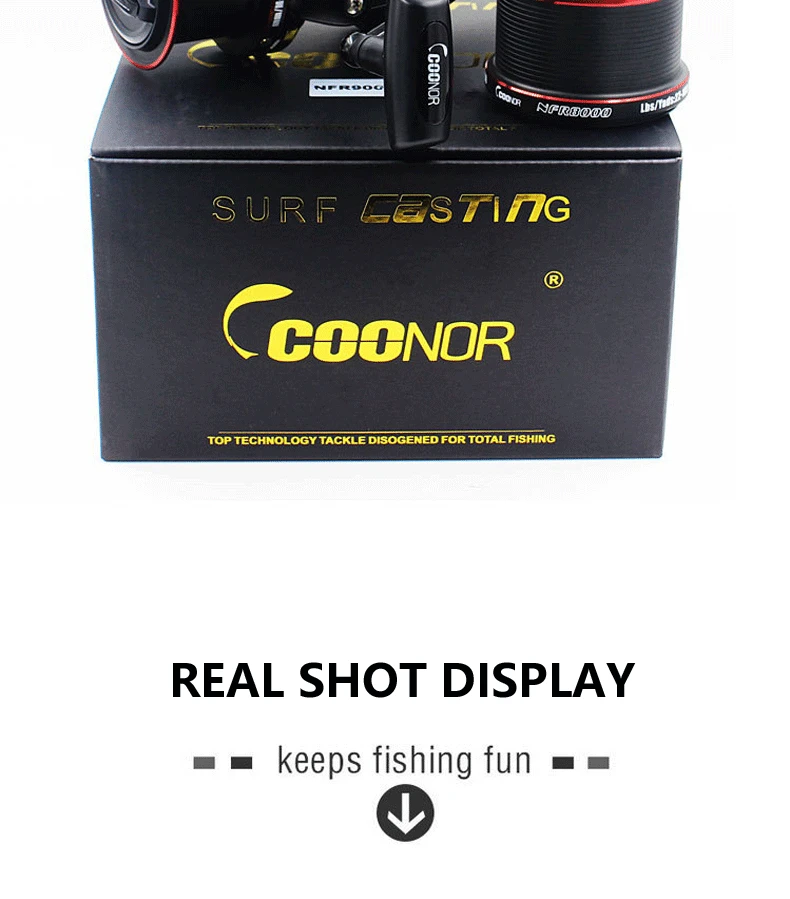 2024 New 12+1BB NFR 9000+8000 Series High Speed Carp Distant Fishing Wheel 4.6:1 Spinning Fishing Reel With Spare Metal Spool