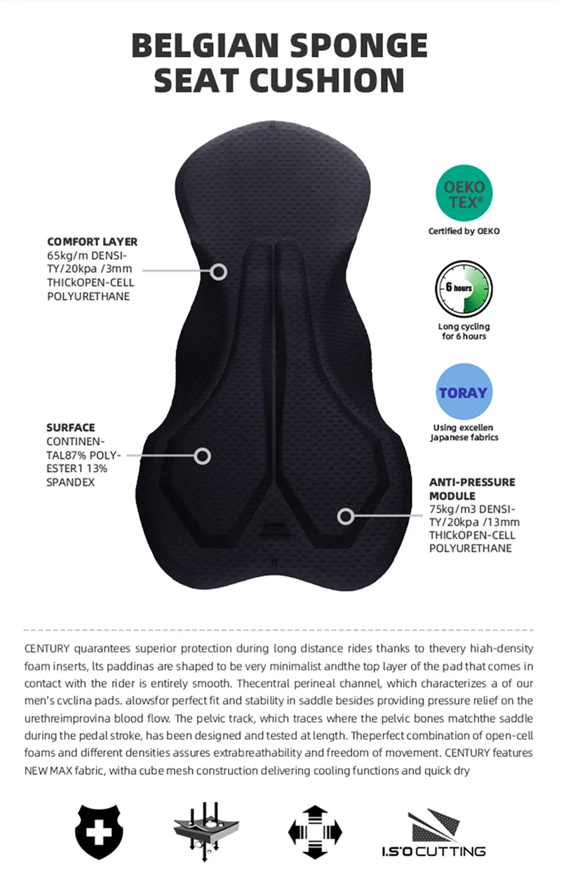 Ykywbike Cycling Bib Shorts Men Outdoor Wear Bike Cycling 6H Cycling Padded Riding Bib Tights Bicycle Bib Shorts 턱받이 반바지