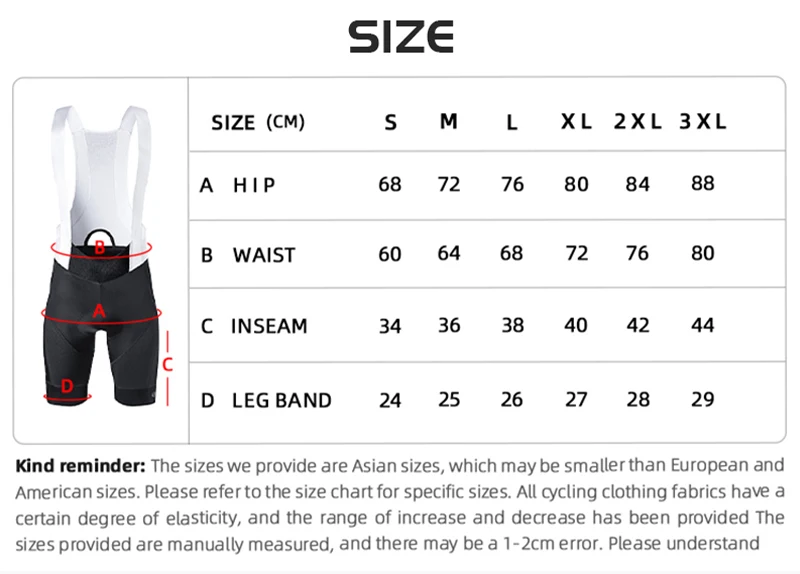 Ykywbike Cycling Bib Shorts Men Outdoor Wear Bike Cycling 6H Cycling Padded Riding Bib Tights Bicycle Bib Shorts 턱받이 반바지
